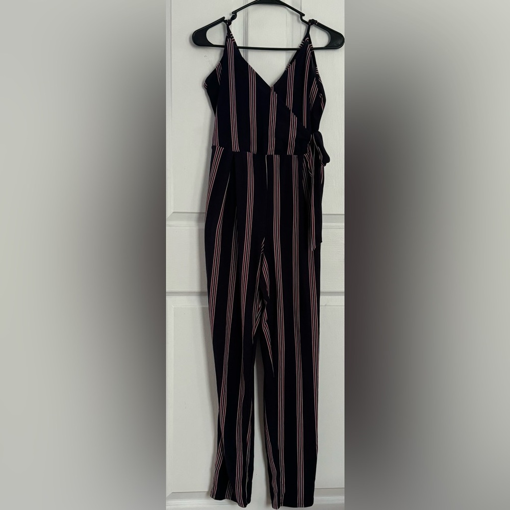 spaghetti-strap jumpsuit
